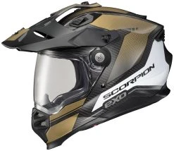 Scorpion EXO-XT9000 Trailhead Helmet -NEXX shop scorpion exoxt9000 trailhead helmet black gold white