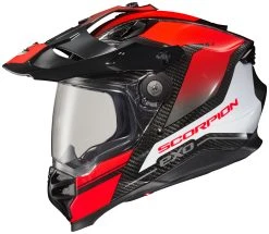 Scorpion EXO-XT9000 Trailhead Helmet -NEXX shop scorpion exoxt9000 trailhead helmet black red white