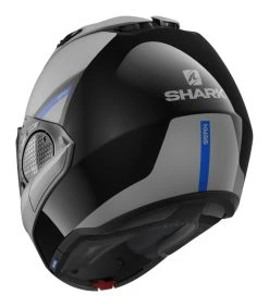 Shark Helmets Shark EVO GT SEAN Helmet -NEXX shop shark evogtsean helmet matte grey black blue 2
