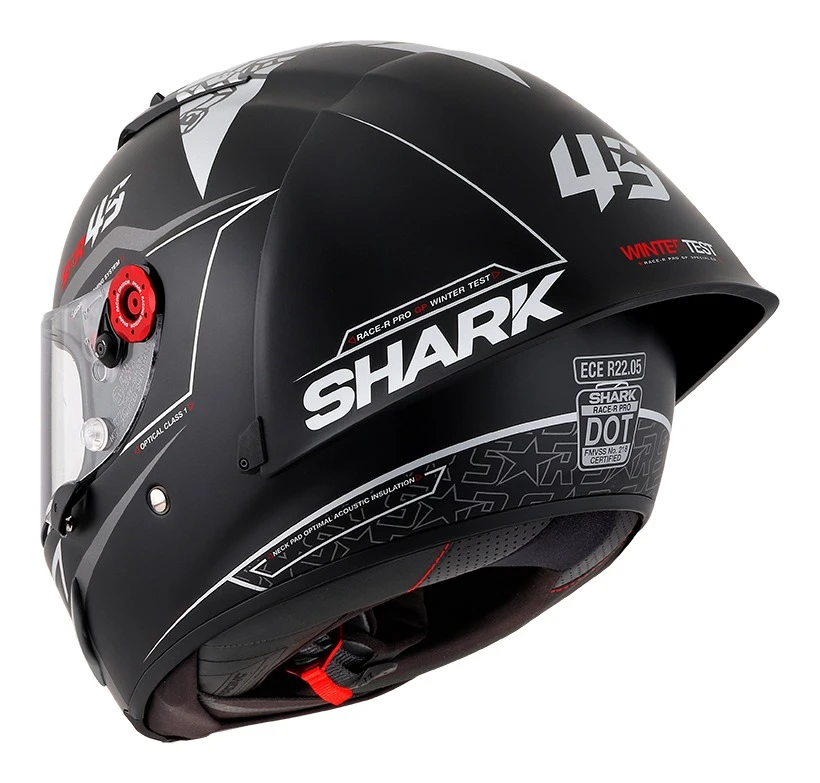 Shark Helmets Shark Race-R Pro GP Redding Winter Test Helmet - Image 2