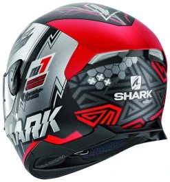 Shark Helmets Shark SKWAL 2 Noxxys Helmet -NEXX shop shark skwal2 noxxys helmet black red silver 1