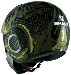 Shark Helmets Shark Street Drak Crower Helmet -NEXX shop shark street drak crower mat green black