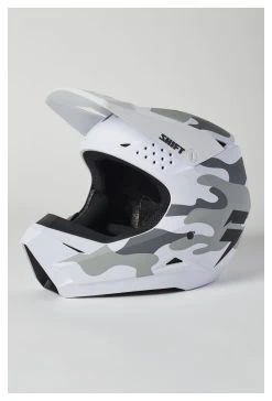 Shift Youth White Label Camo Helmet
