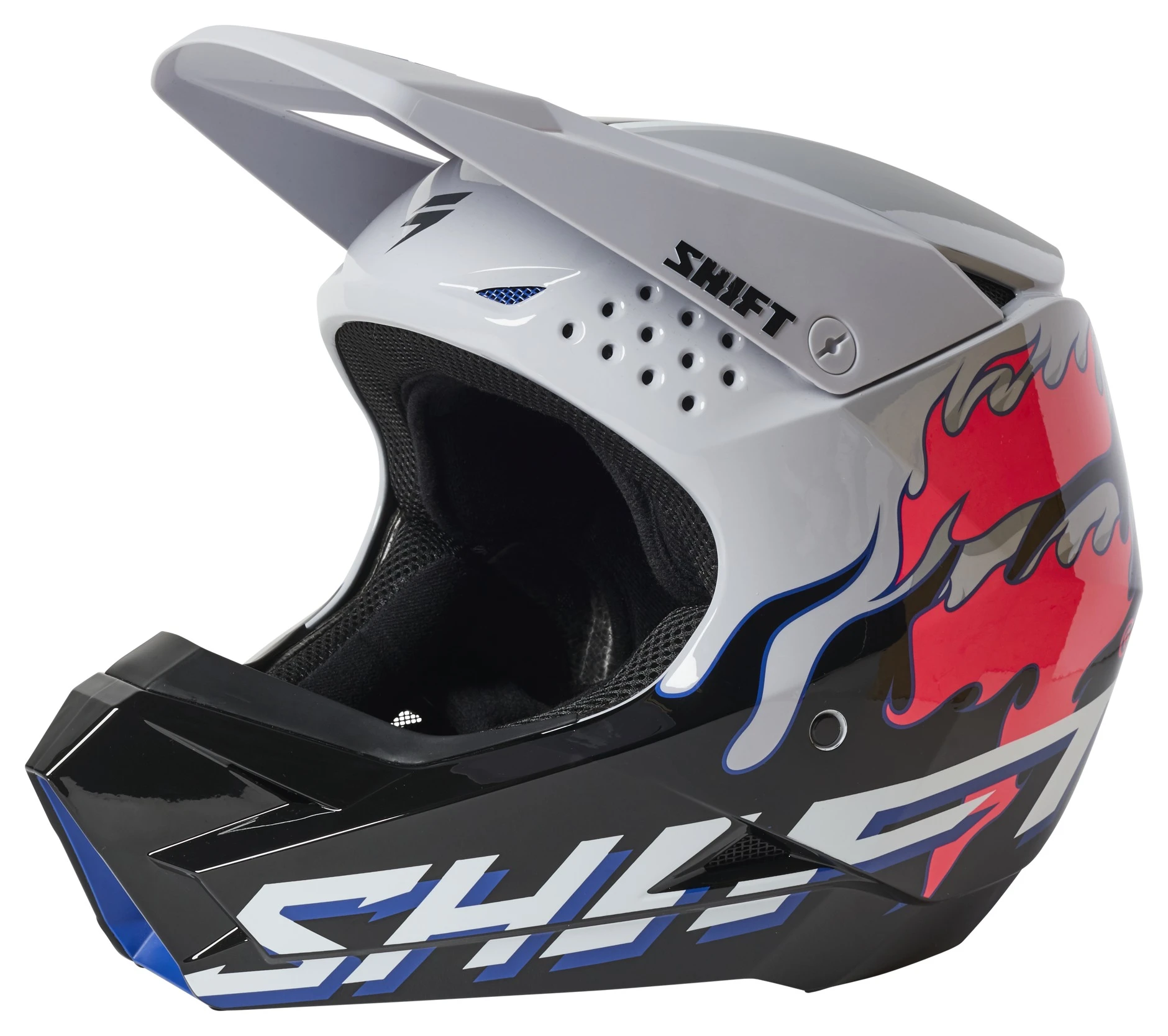 Shift Youth White Label Burntable Helmet 1 Shift Youth White Label Burntable Helmet