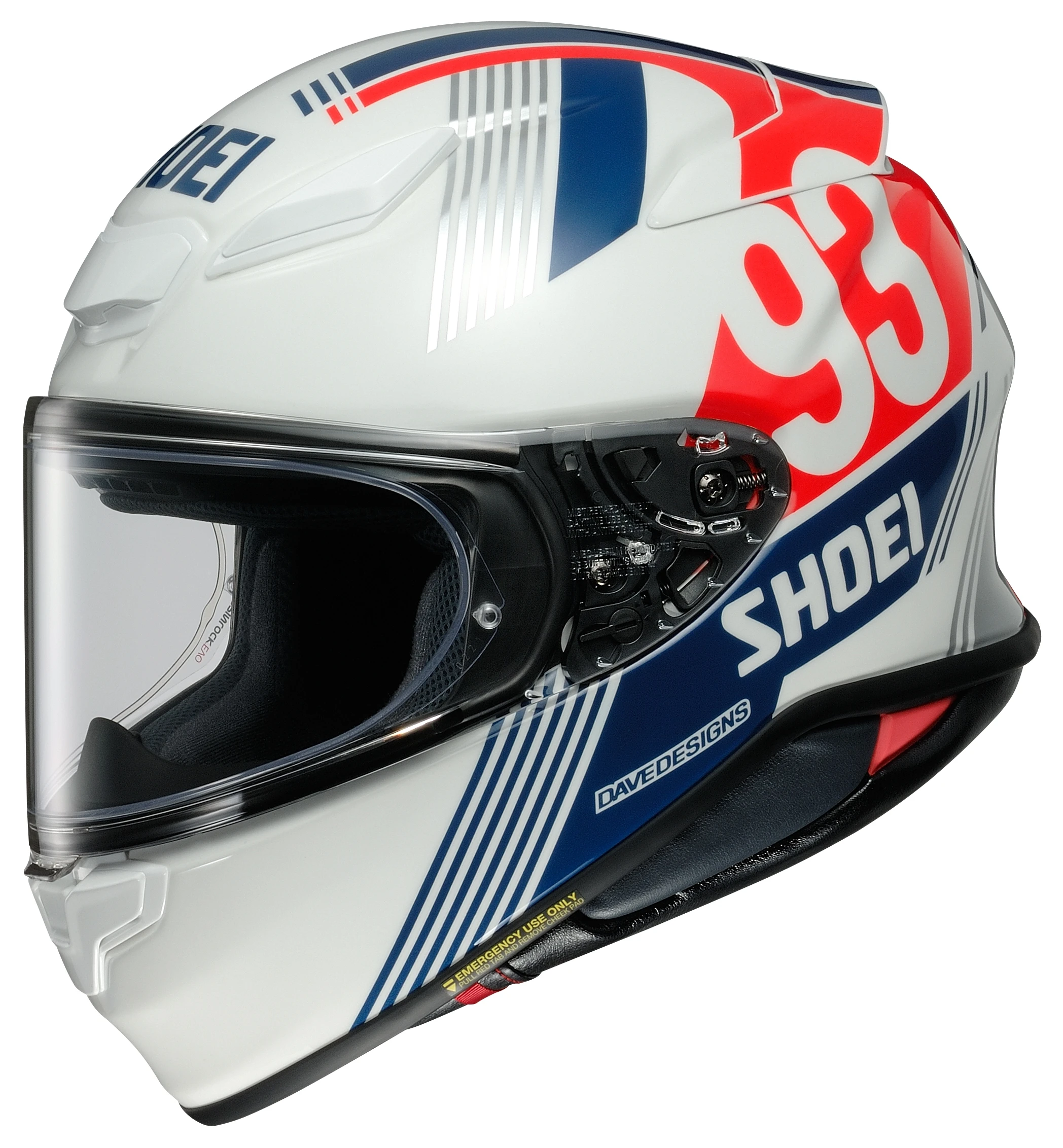 Shoei Helmets Shoei RF-1400 MM93 Retro Helmet 1 Shoei Helmets Shoei RF-1400 MM93 Retro Helmet