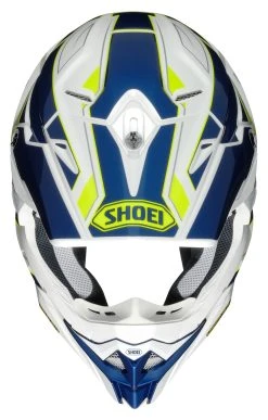 Shoei Helmets Shoei VFX-EVO Allegiant Helmet -NEXX shop shoei vfxevo allegiant helmet white blue yellow 1