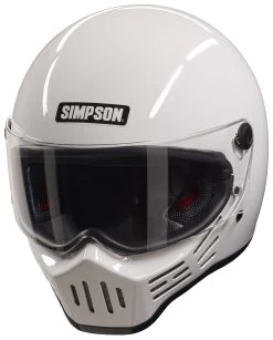 Simpson Helmets Simpson M30 Bandit Helmet 10 Simpson Helmets Simpson M30 Bandit Helmet -NEXX shop simpson m30 bandit helmet white