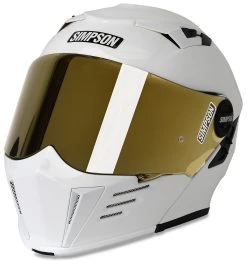 Simpson Helmets Simpson Mod Bandit Helmet White / XL [Open Box]