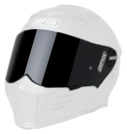 Simpson Helmets Simpson Mod Bandit Pinlock-Ready Face Shield -NEXX shop simpson mod bandit pinlock ready face shield dark smoke