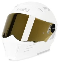 Simpson Helmets Simpson Mod Bandit Pinlock-Ready Face Shield -NEXX shop simpson mod bandit pinlock ready face shield gold