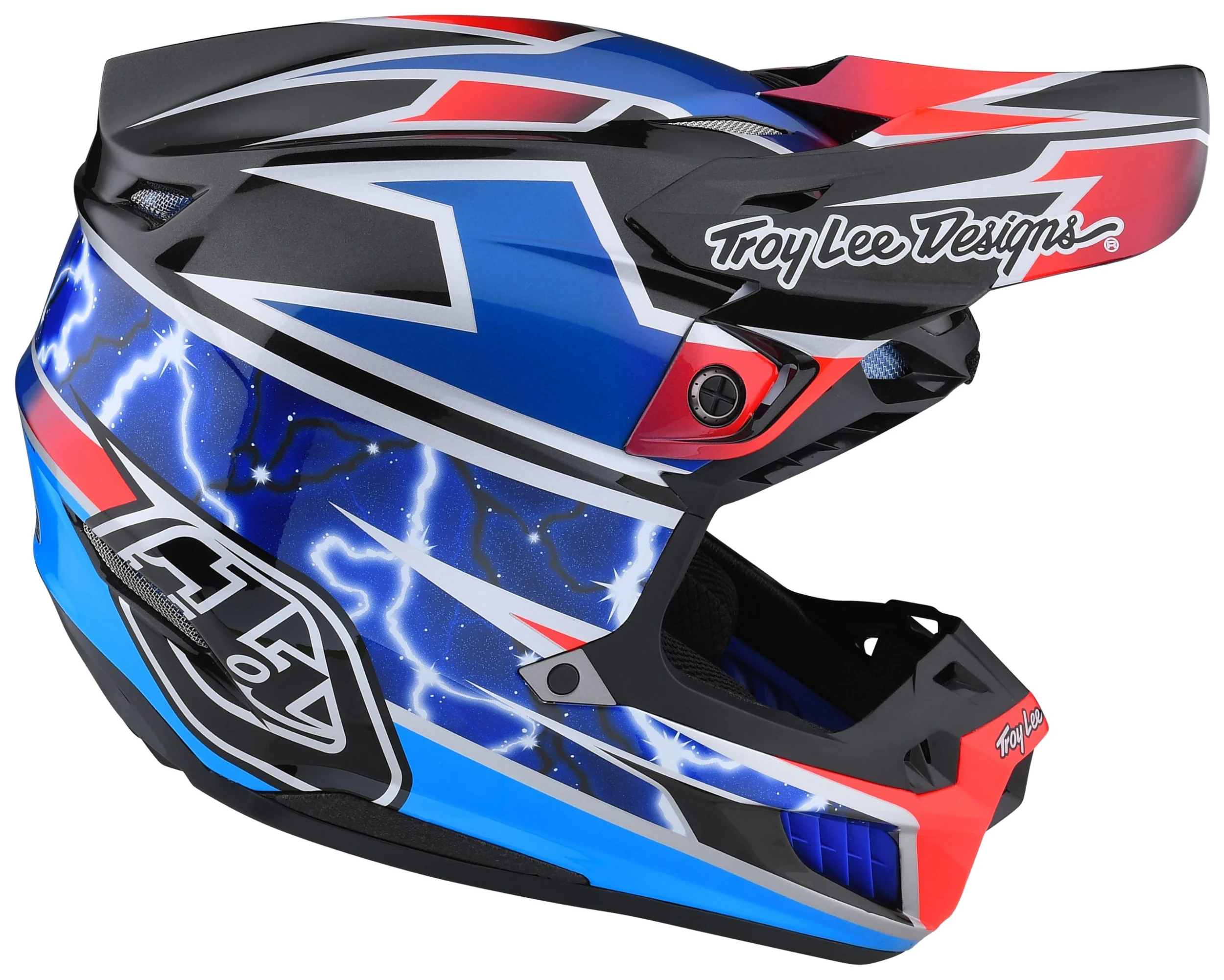 Troy Lee Designs Troy Lee SE5 Lightning Helmet 5 Troy Lee Designs Troy Lee SE5 Lightning Helmet - Image 5
