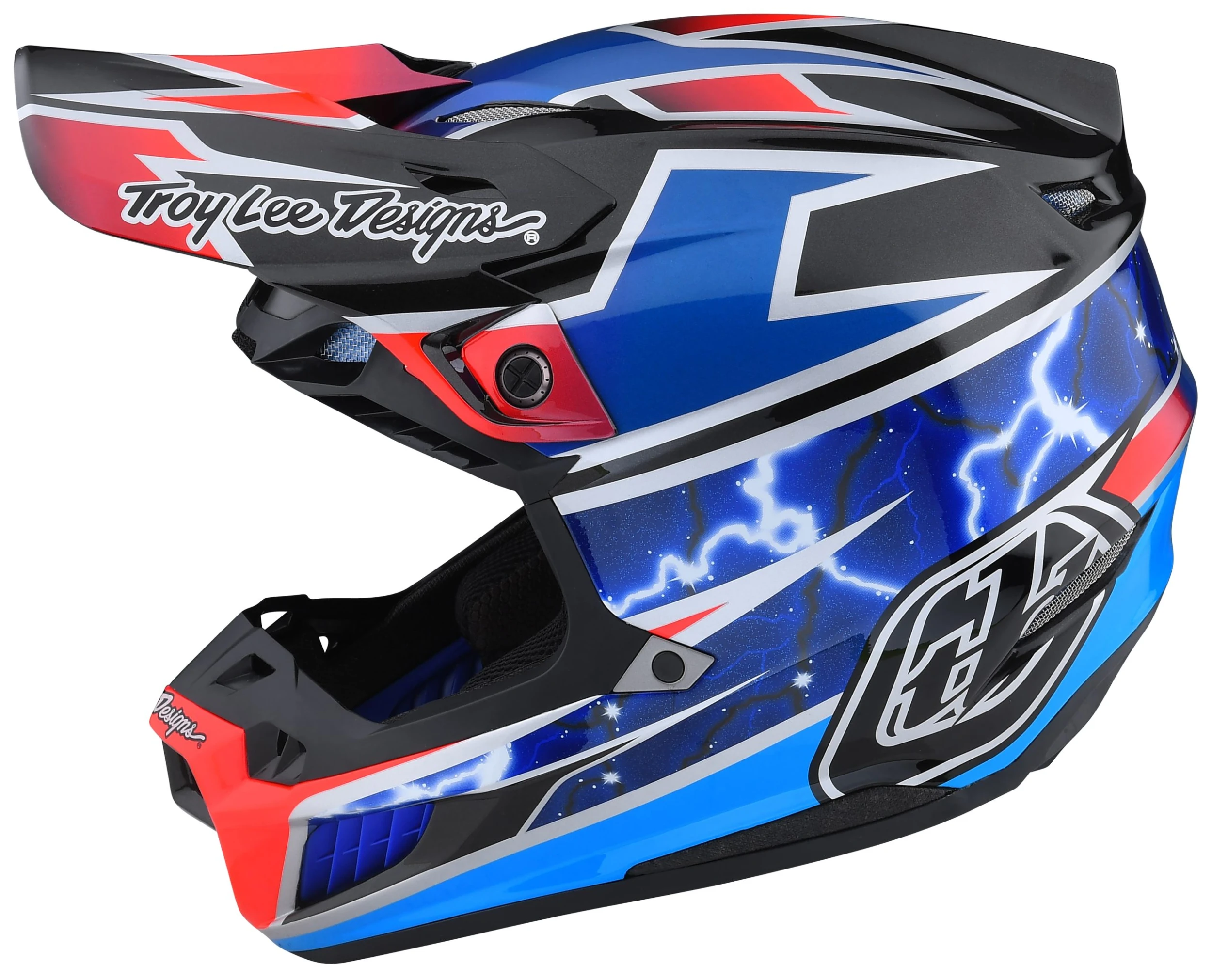 Troy Lee Designs Troy Lee SE5 Lightning Helmet 1 Troy Lee Designs Troy Lee SE5 Lightning Helmet