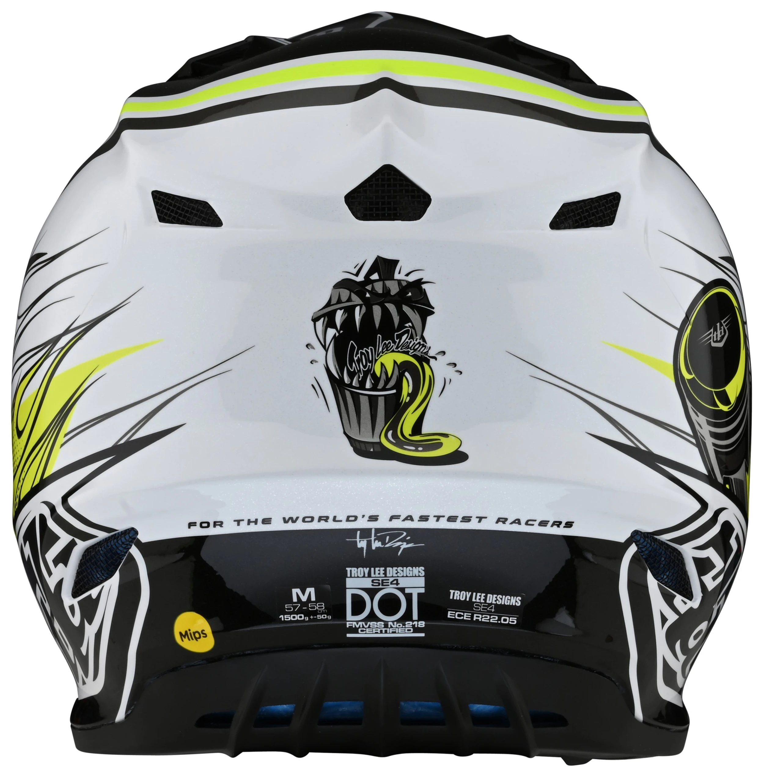 Troy Lee Designs Troy Lee Youth SE4 Polyacrylite Mips Skooly Helmet 2 Troy Lee Designs Troy Lee Youth SE4 Polyacrylite Mips Skooly Helmet - Image 2