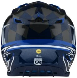 Troy Lee Designs Troy Lee Youth SE4 Polyacrylite Warped Helmet -NEXX shop troy lee designs youth se4 polyacrylite warped helmet blue 1