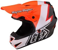 Troy Lee Designs Troy Lee GP Volt Helmet -NEXX shop troy lee gp volt helmet orange white black