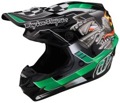 Troy Lee Designs Troy Lee SE4 Polyacrylite Carb Helmet -NEXX shop troy lee se4 polyacrylite carb helmet green