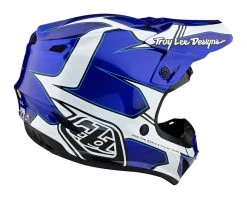 Troy Lee Designs Troy Lee SE4 Polyacrylite Matrix Helmet -NEXX shop troy lee se4 polyacrylite matrix helmet blue 2