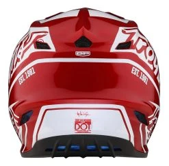 Troy Lee Designs Troy Lee Youth GP Slice Helmet -NEXX shop troy lee youth gp slice helmet red white 1