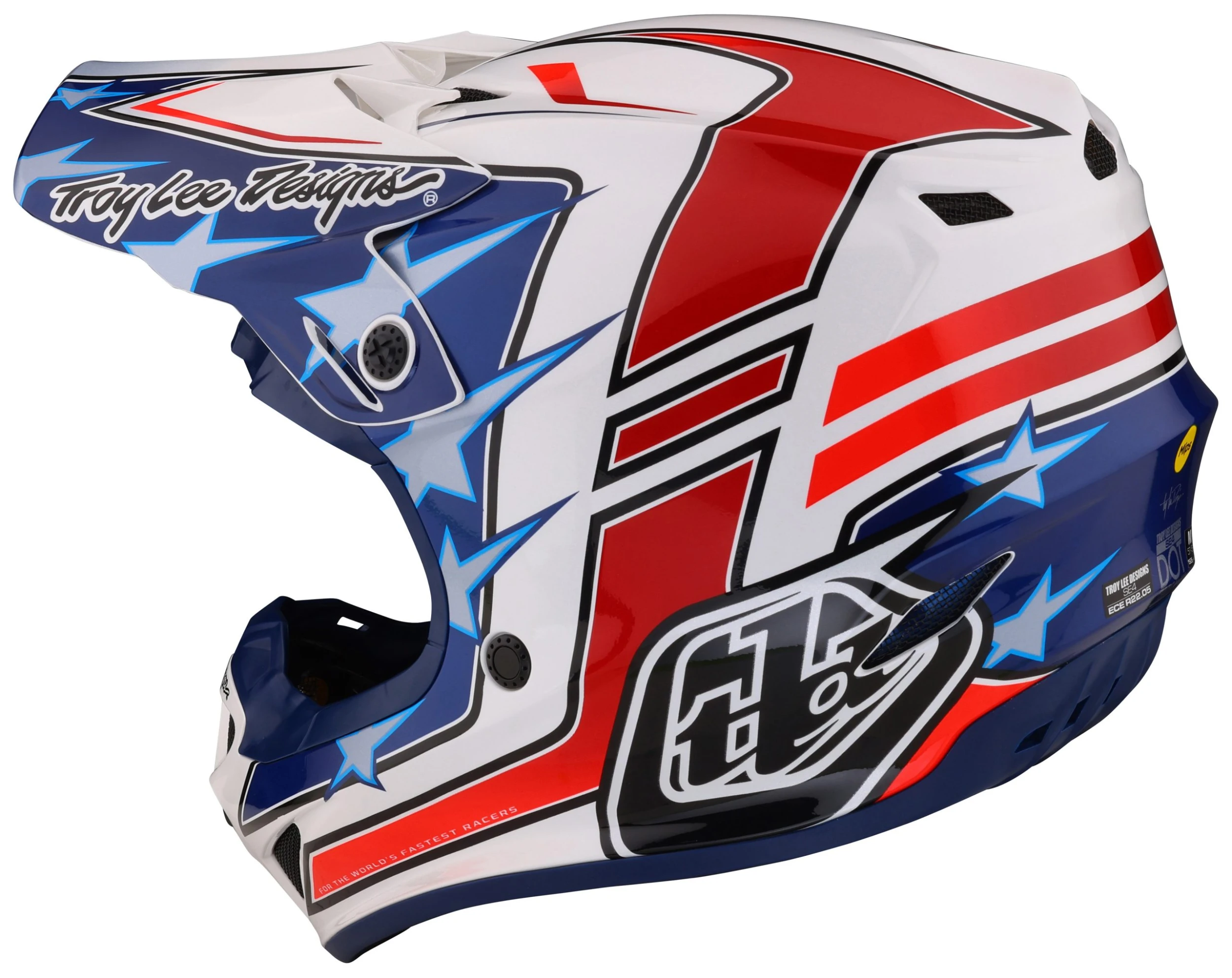 Troy Lee Designs Troy Lee Youth SE4 Polyacrylite Flagstaff Helmet 2 Troy Lee Designs Troy Lee Youth SE4 Polyacrylite Flagstaff Helmet - Image 2